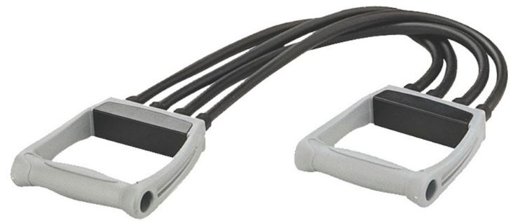 resistance tube 4 bands latex black