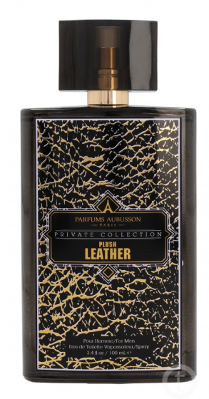 Aubusson toaletná voda Plush Leather pánska 100 ml čierna