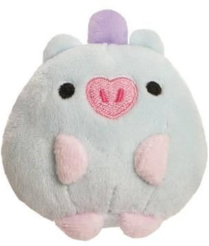 Aurora knuffel mang pong pong junior 8 cm pluche turquoise