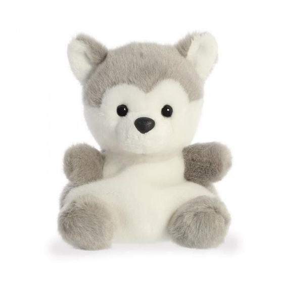cuddly toy Palm Pals husky grey 13 cm