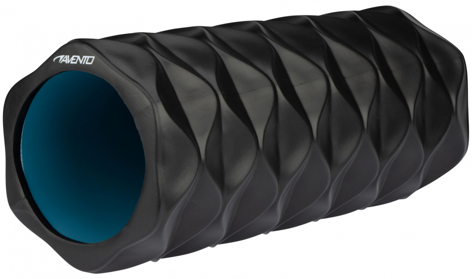 foam roller 32 cm EVA black