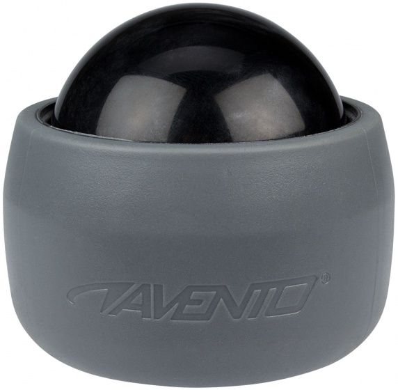 Massage ball in Grip-Cup 6 cm gray