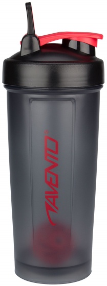 shaker cup 1.0 litre grey/red 3-piece