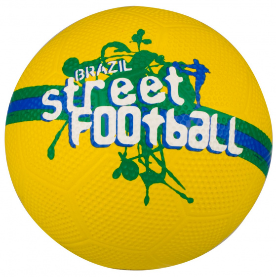 street soccer Brazil rubber yellow/green/blue size 5