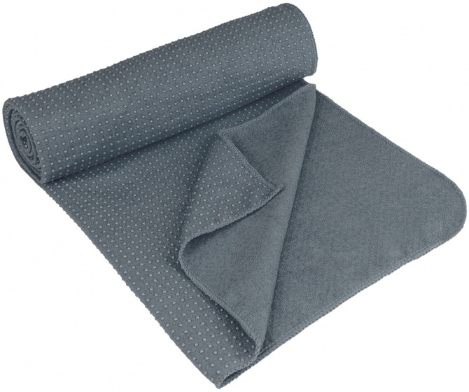 Yoga Towel Antislip gray