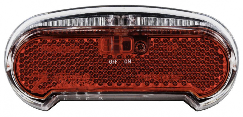 AXA Zadné svetlo Riff Zapnutie / vypnutie LED batéria čierna