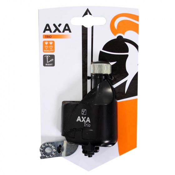 AXA Dynamo Trio Right Black Silver