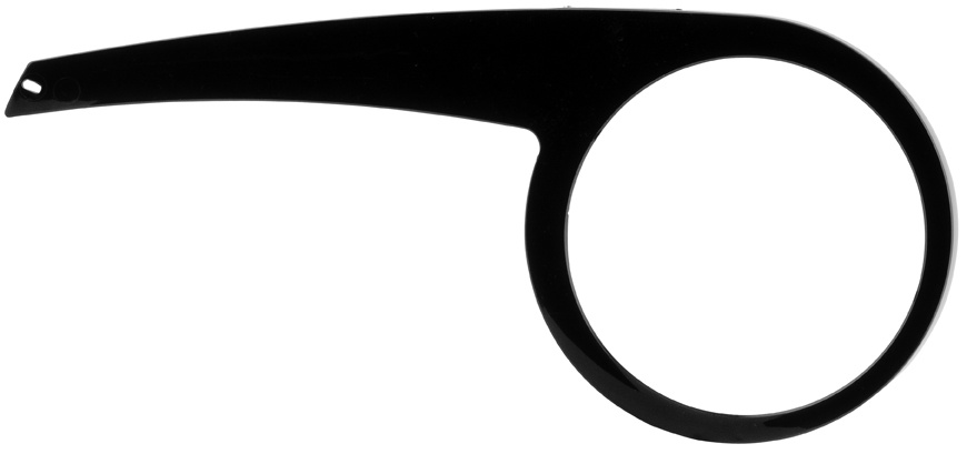 AXA Chránič reťaze Wave 48T Black 52 x 24 cm