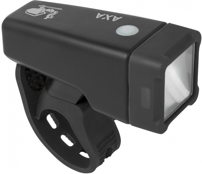 AXA verlichtingsset niteline t4 r led oplaadbaar zwart