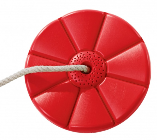 AXI schotelschommel Ø 28 cm rood