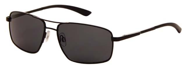 AZ-Eyewear pánske slnečné okuliare čierne so sivým zorníkom (7110 P)