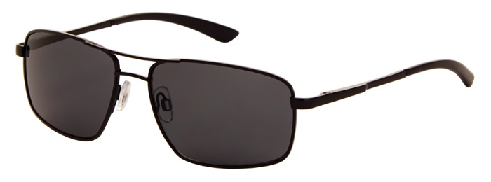AZ-Eyewear slnečné okuliare obdĺžnikové pánske čierne (AZ-7110)