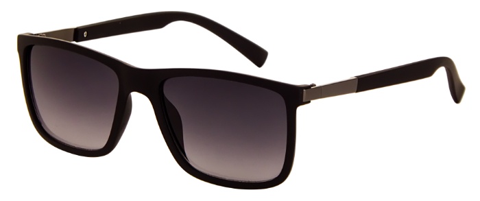 AZ-Eyewear slnečné okuliare obdĺžnikové pánske matné čierne (A-Z8200)