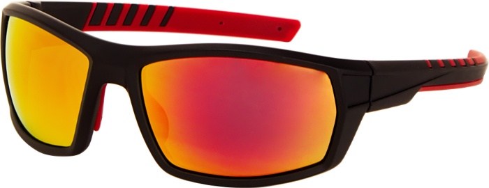 AZ-Eyewear slnečné okuliare obdĺžnikové pánske čierne / oranžové (A-Z9180)
