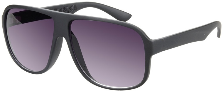 AZ-Eyewear slnečné okuliare obdĺžnikové unisex matné čierne (A-Z17405)