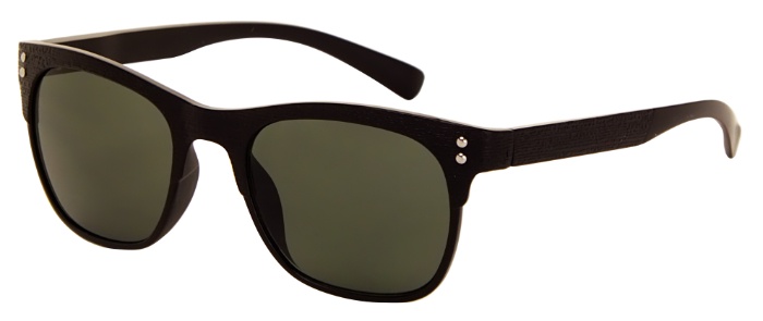 AZ-Eyewear slnečné okuliare unisex matné čierne / zelené sklo (A-Z8220)
