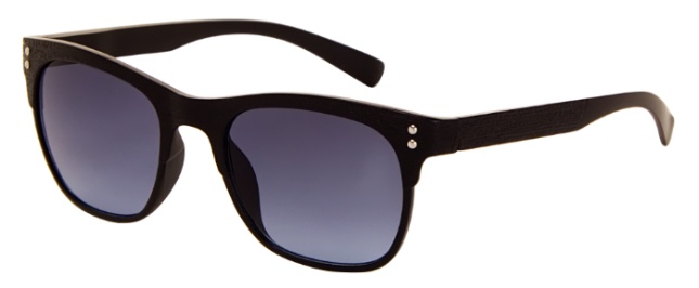 AZ-Eyewear slnečné okuliare unisex matné čierne s modrým zorníkom (8220 P)