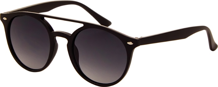 AZ-Eyewear slnečné okuliare unisex matné čierne so sivým zorníkom (AZ-2110)
