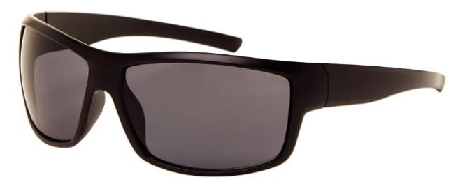 AZ-Eyewear slnečné okuliare unisex matné čierne so zrkadlovým zorníkom (180 P)