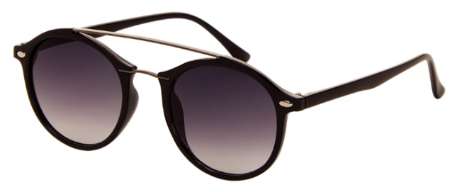 AZ-Eyewear unisex slnečné okuliare čierne so sivým zorníkom (2150 P)