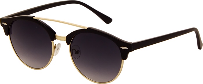 AZ-Eyewear slnečné unisex okuliare čierne so sivým zorníkom (AZ-2180)