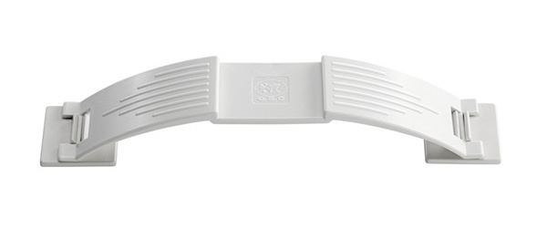 BabyDan deurstop Two Way junior 22,5 x 3,8 cm ABS/rubber wit BabyDan deurstop Two Way junior 22,5 x 3,8 cm ABS/rubber wit