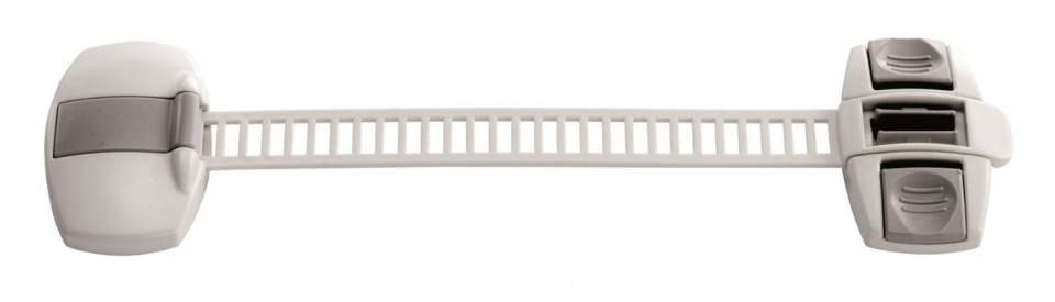 BabyDan multislot zelfklevend 21,5 x 5,8 cm ABS/polyamide wit BabyDan multislot zelfklevend 21,5 x 5,8 cm ABS/polyamide wit