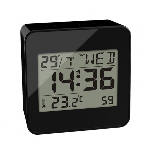 Balvi digitálny budík 7,2 cm LCD ABS čierny