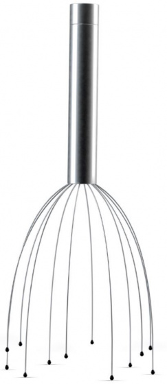Balvi head massage 28.5 cm aluminium/stainless steel silver