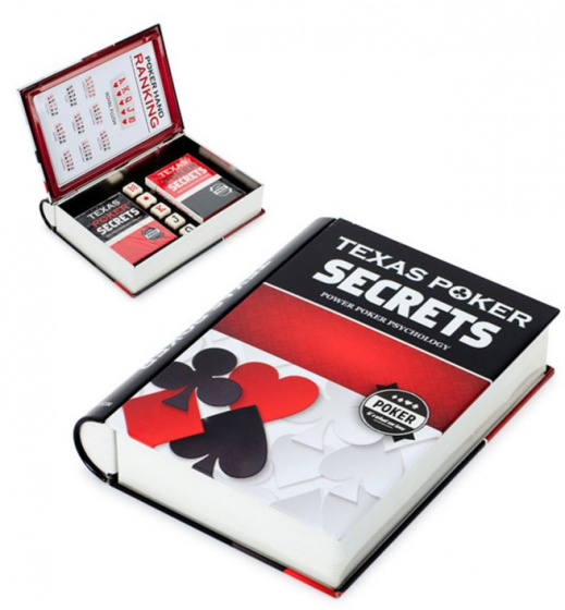 Balvi pokerset secrets 19 x 15 cm metaal zwart