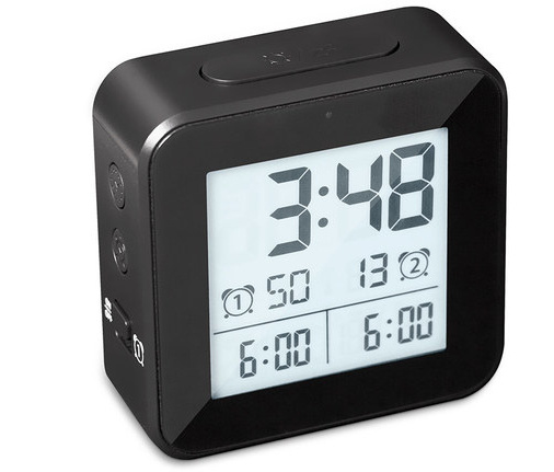 Balvi budík digitálny 8,2 cm LCD ABS čierny