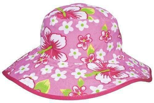 Hat Rev Baby pink floral