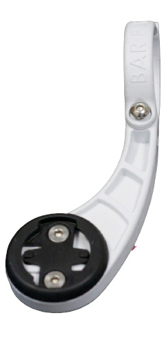 Bar Fly stuurhouder sli 12 x 7 cm wit