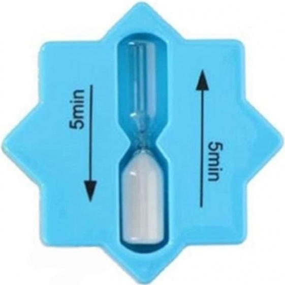 Bath & Shower sprchový budík 8,5 cm modrý