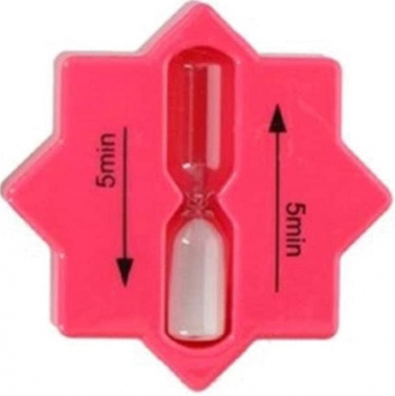 Bath & Shower sprchový budík 8,5 cm ružový