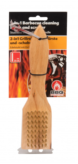 BBQ Collection Kefa na čistenie grilu 2 v 1 25 cm