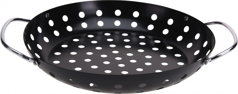 BBQ panvica wok na grilovanie 24 cm