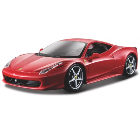 Bburago maketa Ferrari 458 Italia 1:24 červená