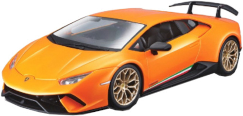 scale model Lamborghini Huracan 1:24 orange