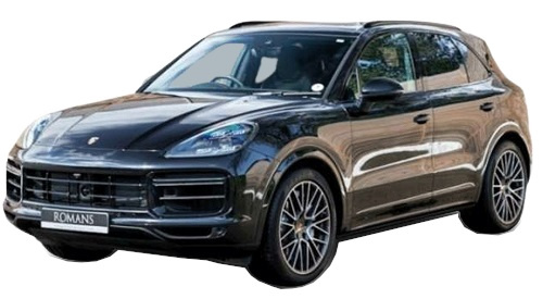 Bburago maketa Porsche Cayenne Turbo 1:24 tlakovo odlievaná čierna