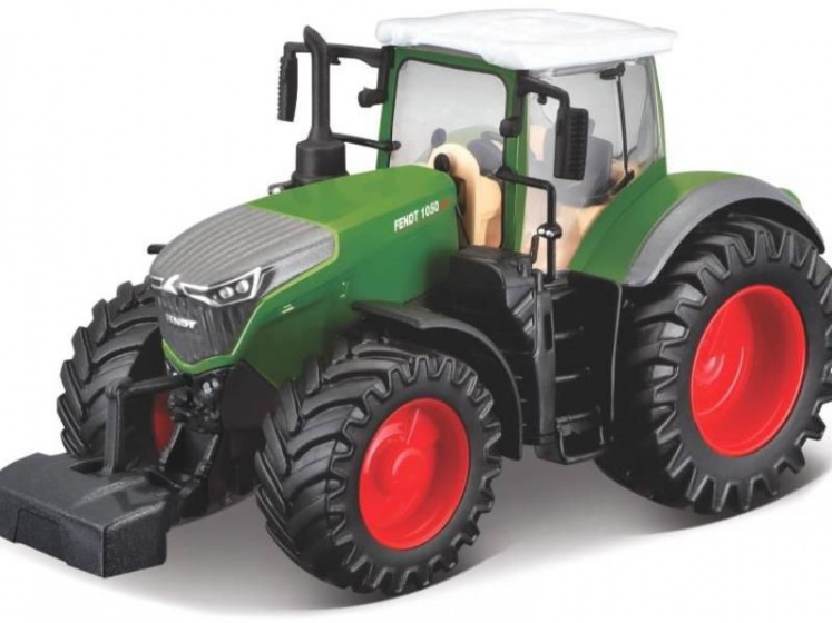 Bburago traktor Fendt 1000 Vario 16 cm chlapci zelená/červená