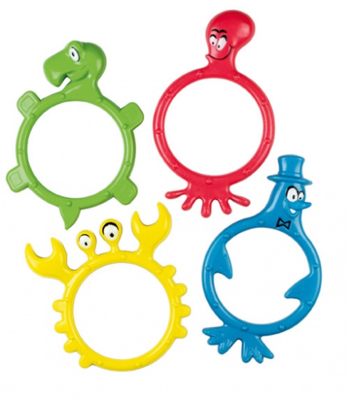 Beco duikringen 10 cm 4 stuks