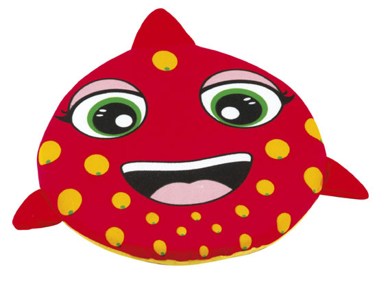 Beco špongia zviera junior 20 cm polyester červená/žltá