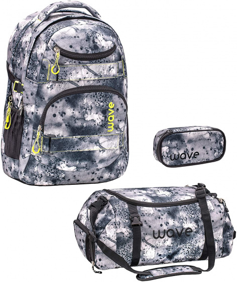 Belmil batoh Infinity 30 litrov polyester sivý 3 ks