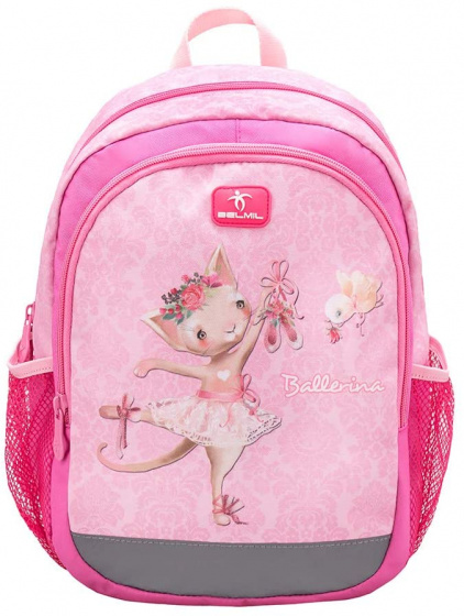 Belmil rugzak met ballerina junior 12 liter polyester roze