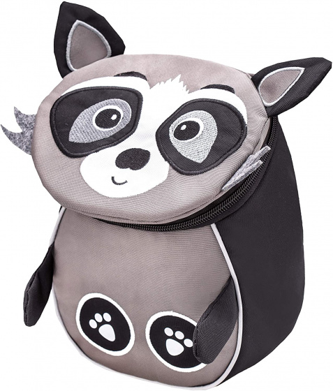 Belmil batoh medvedík čistotný 25 x 18 cm polyester 4 litre šedo/čierny