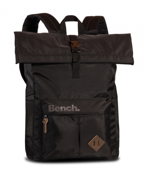 backpack roll-top 24 litres 33 x 44 x 17 cm nylon black