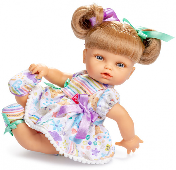 Berjuan babypop 32 cm meisjes viny/textiel