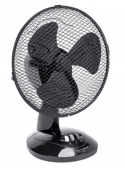 Bestron tafelventilator 27 cm 2 standen 75° rotatie 30W zwart Bestron tafelventilator 27 cm 2 standen 75° rotatie 30W zwart