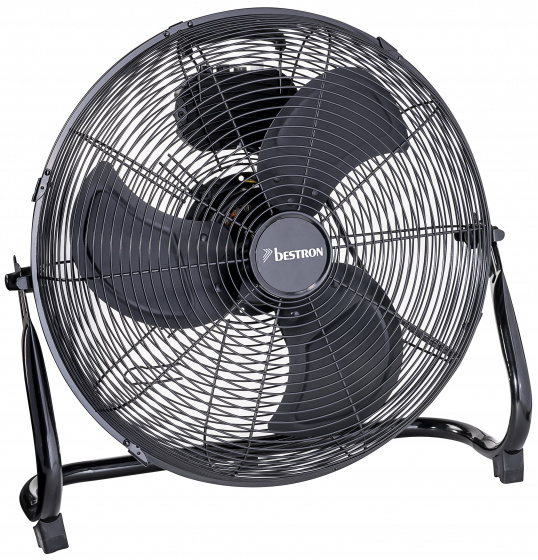 Bestron vloerventilator Retro 45 cm 3 standen 100W zwart Bestron vloerventilator Retro 45 cm 3 standen 100W zwart